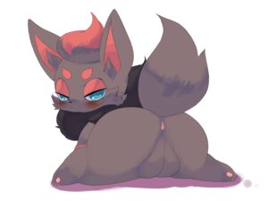 Rating: Explicit Score: 0 Tags: anus blue_eyes blush female furry pokemon pokemon_(species) rule34 solo zorua User: bunchy7s