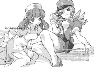 Rating: Questionable Score: 0 Tags: arms_behind_back clothing female firearm gun hair_rings handgun hat high_heels holding holster human human_only looking_at_viewer monochrome multiple_females najimi_shin nintendo nurse nurse_cap nurse_joy officer_jenny_(pokemon) partially_translated pokemon pokemon_(anime) police police_hat police_uniform policewoman revolver roof-top rule34 shoes simple_background translation_request uniform weapon white_background User: bunchy7s