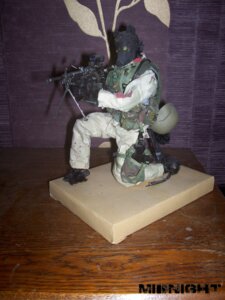 Rating: Safe Score: 0 Tags: 3:4 anthro armor belt_pouch canid canine canis combat_helmet e621 front_view grandfathered_content gun headgear helmet hi_res holding_object holding_ranged_weapon holding_weapon kneeling light_machine_gun m60e4 male mammal military ranged_weapon soldier solo submachine_gun unknown_artist warrior weapon what wolf User: bunchy7s