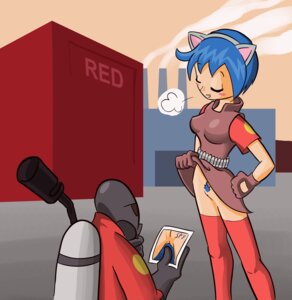 Rating: Explicit Score: 0 Tags: 1girls 2d beige_skin blue_hair blush closed_eyes clothes color fake_ears female female_pubic_hair femheavy gloves hair heavy_(team_fortress_2) heavy_weapons_guy human jopereira looking_at_another male pubic_hair pussy pyro_(team_fortress_2) rule34 rule_63 short_hair skirt_lift spychecking standing team_fortress_2 vulva User: bunchy7s