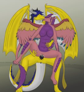 Rating: Explicit Score: 0 Tags: animal_genitalia anthro ass blue cum cum_inside dragon female forfy_(character) freyskol_(character) furry horn kissing knot male mythology n0ir penis pink plain_background purple pussy reverse_cowgirl_position ribbons rule34 scalie sex straight white_scales wings yellow User: bunchy7s