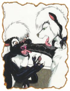 Rating: Explicit Score: 0 Tags: 2001 anthro bear big_penis bodily_fluids claws collaborative collaborative_fellatio collaborative_oral collaborative_sex comic e621 erection fangs fellatio female finger_claws gaping_mouth genital_danger_play genitals group group_sex hi_res interspecies james_m_hardiman licking lori_(jmh) male male/female mammal mephitid nude onyx_(jmh) open_mouth oral penile penis penis_lick polar_bear saliva sex skunk teeth threesome tongue tongue_out trio ursine uvula User: bunchy7s
