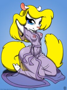 Rating: Questionable Score: 0 Tags: animaniacs anthro areola artist_collaboration biped blonde_hair blue_eyes breasts clothed clothing e621 erect_nipples fatalis_(artist) female fur hair kneeling mammal minerva_mink mink mustelid musteline navel nightgown nipple_outline nipples psyke skimpy solo translucent translucent_clothing true_musteline warner_brothers white_body white_fur yellow_body yellow_fur User: bunchy7s