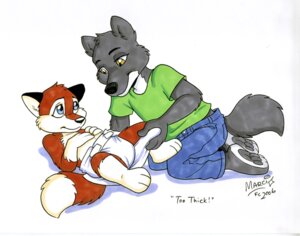 Rating: Safe Score: 0 Tags: ageplay anthro blue_eyes bottomwear canid canine canis clean_diaper clothed clothing denim denim_bottomwear denim_clothing diaper diaper_change diaper_only duo e621 fox fur grey_body grey_fur infantilism jeans male mammal marci_k pants paws roleplay simple_background tail topless wearing_diaper white_background wolf yellow_eyes young young_anthro young_male User: bunchy7s