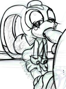 Rating: Explicit Score: 0 Tags: 1boy 1girls anthro balls ballsack blowjob cream_the_rabbit erection fellatio female fur furry greyscale male monochrome oral oral_sex partial_male penis rabbit rule34 scrotum sega sketch smooth_penis sonic_(series) straight testicles toony User: bunchy7s