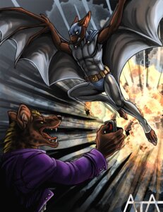 Rating: Safe Score: 0 Tags: 2011 aggressive anthro bat batman batman_(series) clothing dc_comics duo e621 explosion grin hyena male mammal membrane_(anatomy) membranous_wings open_mouth rukis smile spotted_hyena the_joker wings User: bunchy7s Rating: Safe Score: 0 Tags: 2011 aggressive anthro bat batman batman_(series) clothing dc_comics duo e621 explosion grin hyena male mammal membrane_(anatomy) membranous_wings open_mouth rukis smile spotted_hyena the_joker wings User: bunchy7s