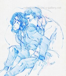 Rating: Explicit Score: 0 Tags: 2boys daft_punk gay guy-manuel_de_homem-christo male musician rule34 sketch thomas_bangalter User: bunchy7s