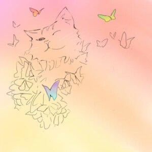 Rating: Safe Score: 0 Tags: ambiguous_gender arthropod butterfly domestic_cat e621 felid feline felis feral group insect kollow lepidopteran low_res mammal one_eye_closed spot_color whiskers User: bunchy7s