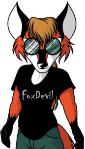 Rating: Safe Score: 0 Tags: al_mackey ambiguous_gender anthro arm_markings bangs biped black_body black_clothing black_fur black_markings black_nose black_shirt black_topwear bottomwear brown_hair canid canine cel_shading clothed clothing digital_media_(artwork) e621 ear_markings english_text eyewear facial_markings fox foxdevil front_view fully_clothed fur glasses gloves_(marking) grandfathered_content green_bottomwear green_clothing green_pants hair head_markings linux long_bangs long_hair looking_at_viewer mammal markings multicolored_body multicolored_fur muzzle_(marking) orange_body orange_fur pants ponytail portrait shaded shirt simple_background snout snout_markings solo standing t-shirt tan_hair text third-party_edit three-quarter_portrait topwear trans_(lore) trans_woman_(lore) white_background white_body white_fur white_markings xenia_(linux) User: bunchy7s