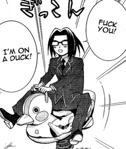 Rating: Safe Score: 0 Tags: anatid anseriform avian beak bird comic duck e621 english_text greyscale human insult line_art low_res male mammal monochrome not_furry riding screentone shaded simple_background solo text unknown_artist white_background User: bunchy7s Rating: Safe Score: 0 Tags: anatid anseriform avian beak bird comic duck e621 english_text greyscale human insult line_art low_res male mammal monochrome not_furry riding screentone shaded simple_background solo text unknown_artist white_background User: bunchy7s