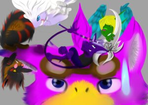 Rating: Safe Score: 0 Tags: absurd_res ambiguous_gender avian canid canine chibi dragon e621 feathered_wings feathers generation_5_pokemon grey_background group gryphon hi_res legendary_pokemon mammal mythological_avian mythological_creature mythological_scalie mythology nintendo pokemon pokemon_(species) reshiram scalie simple_background skyeder0 tail wings User: bunchy7s
