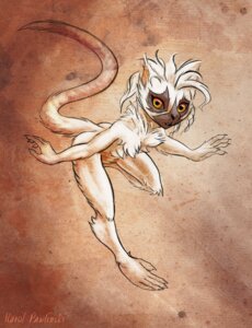 Rating: Questionable Score: 0 Tags: amber_eyes black_sclera chest_tuft e621 feet female fur hair karol_pawlinski lemur looking_at_viewer mammal nude prehensile_feet primate running sifaka silky_sifaka sketch solo strepsirrhine tail toes tuft white_body white_fur white_hair User: bunchy7s