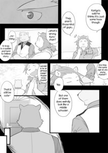 Rating: Safe Score: 0 Tags: anthro bear chest_tuft clothing comic cotton_(artist) dialogue e621 english_text felid fukuzawa fur greyscale kuro_(tooboe_bookmark) lion male mammal monochrome pantherine text tooboe_bookmark tuft User: bunchy7s Rating: Safe Score: 0 Tags: anthro bear chest_tuft clothing comic cotton_(artist) dialogue e621 english_text felid fukuzawa fur greyscale kuro_(tooboe_bookmark) lion male mammal monochrome pantherine text tooboe_bookmark tuft User: bunchy7s