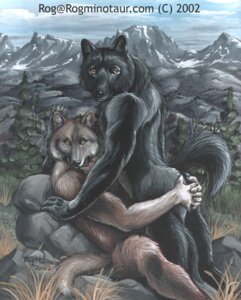 Rating: Questionable Score: 0 Tags: 2002 amber_eyes anthro black_body black_fur black_nose brown_body brown_fur butt butt_grab canid canine canis cloud day detailed_background duo e621 fur hand_on_butt looking_at_viewer male mammal mountain nature nude outside plant rog_minotaur scenery sky tail tree wolf wood User: bunchy7s