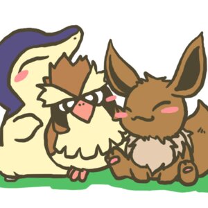 Rating: Safe Score: 0 Tags: 1:1 3_toes ambiguous_gender avian barefoot beak bird blush brown_body brown_fur canid canine cyndaquil e621 eevee eyes_closed feet feral flat_colors front_view fur generation_1_pokemon generation_2_pokemon group long_ears looking_at_viewer mammal mane nintendo nude paro28 pidgey pokemon pokemon_(species) simple_background sitting tail toes toony white_background User: bunchy7s