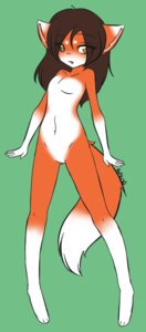 Rating: Questionable Score: 0 Tags: 2010 anthro brown_hair canid canine digital_media_(artwork) dipstick_tail e621 female fox green_background hair karen_(chibitiger) long_hair mammal markings nude paperstar simple_background solo tail tail_markings yellow_eyes User: bunchy7s