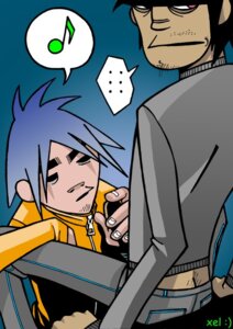 Rating: Explicit Score: 0 Tags: 2d_(gorillaz) blue_hair duo gorillaz male male_only multiple_boys multiple_males murdoc_niccals murdoc_niccals_(clint_eastwood) rule34 tagme xel_(artist) yaoi User: bunchy7s
