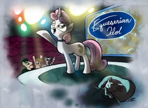 Rating: Safe Score: 0 Tags: american_idol cutie_mark dream e621 equid equine female feral friendship_is_magic group hasbro horn mammal my_little_pony mythological_creature mythological_equine mythology parody quadruped simon_cowell stage sweetie_belle_(mlp) tail unicorn willdrawforfood1 User: bunchy7s