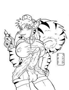 Rating: Explicit Score: 0 Tags: 2005 animal_genitalia anthro b_a_d balls big_balls big_breasts big_penis biped black_and_white breasts cherri_(cherri) clothed clothing e621 erection felid genitals gynomorph hair hat headgear headwear huge_penis hybrid intersex long_hair looking_at_viewer mammal mephitid monochrome nurse nurse_clothing nurse_uniform pantherine penis sheath simple_background skunk solo stripes tail tiger tight_clothing uniform vein veiny_penis white_background User: bunchy7s