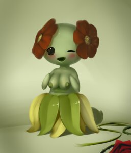 Rating: Questionable Score: 0 Tags: bellossom blush bottomwear breasts clothing digital_media_(artwork) e621 elemental_creature elemental_humanoid female flora_fauna flower flower_(anatomy) generation_2_pokemon head_flower holding_breast humanoid long_skirt looking_at_viewer nintendo not_furry one_eye_closed open_mouth plant plant_humanoid plantpenetrator pokemon pokemon_(species) restricted_palette skirt solo standing wink User: bunchy7s