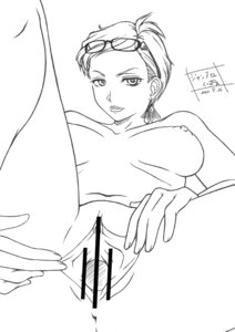 Rating: Explicit Score: 0 Tags: 1girls 2010 bayonetta black_and_white breasts censored clitoris daakun female female_only glasses jeanne_(bayonetta) nipples pointless_censoring pussy rule34 sega short_hair solo spread_legs spread_pussy User: bunchy7s