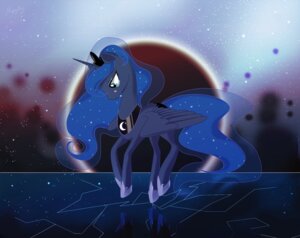 Rating: Safe Score: 0 Tags: blue_body blue_eyes blue_feathers bodily_fluids crown digital_media_(artwork) e621 equid equine feathered_wings feathers female friendship_is_magic hair hasbro headgear hi_res horn long_hair mammal margony my_little_pony mythological_creature mythological_equine mythology night princess_luna_(mlp) royalty shaded solo star tears winged_unicorn wings User: bunchy7s