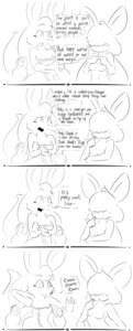 Rating: Questionable Score: 0 Tags: 2013 anthro anthrofied bangs bangs_(elpatrixf) bat blush breasts comic e621 elpatrixf english_text fan_character female generation_1_pokemon hair hair_over_eyes hi_res kriyu lagomorph leporid long_hair mammal membrane_(anatomy) membranous_wings monochrome nintendo pokemon pokemon_(species) pokemorph rabbit text wings zubat User: bunchy7s