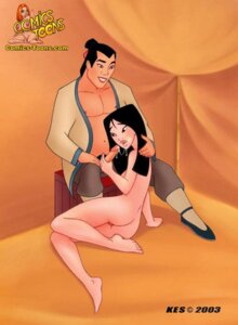Rating: Explicit Score: 0 Tags: 1boy 1girls 2003 comics-toons.com disney disney_princess fa_mulan female human kes_(artist) li_shang male mulan mulan_(1998_film) penis rule34 straight User: bunchy7s