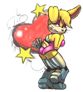 Rating: Safe Score: 0 Tags: anthro archie_comics big_breasts breasts brown_hair bunnie_rabbot butt clothing cybernetics cyborg e621 female green_eyes hair heart_symbol lagomorph leporid looking_at_viewer looking_back machine mammal namelessenemy rabbit sega smile solo sonic_the_hedgehog_(archie) sonic_the_hedgehog_(comics) sonic_the_hedgehog_(series) tight_clothing User: bunchy7s