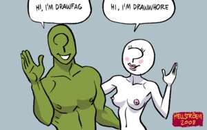 Rating: Explicit Score: 0 Tags: 1boy 1girls 4chan anon drawfag drawwhore female hellstroem male rule34 User: bunchy7s