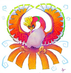 Rating: Safe Score: 0 Tags: ambiguous_gender avian aztec beak bird colorful_theme e621 feathered_wings feathers feral generation_2_pokemon griffling ho-oh legendary_pokemon mythological_avian mythological_bird mythological_creature mythological_firebird mythology nintendo pokemon pokemon_(species) simple_background solo stylized white_background wings User: bunchy7s