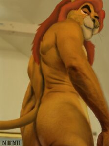 Rating: Questionable Score: 0 Tags: alternate_form anthro anthrofied biped butt disney e621 felid half-length_portrait lion looking_at_viewer looking_back looking_back_at_viewer looking_down looking_down_at_viewer male mammal mature_anthro mature_male mufasa muscular muscular_anthro muscular_male nude pantherine photo_manipulation photomorph portrait shopped solo standing tail tarolyon the_lion_king third-party_edit User: bunchy7s