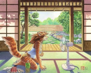 Rating: Safe Score: 0 Tags: 2010 anthro barefoot beverage biped bottle bottomwear breasts brown_body brown_fur brown_hair chest_tuft clothed clothing container day detailed_background e621 east_asian_architecture electric_fan eyes_closed feet felid female fence fluffy fluffy_tail food fruit fruit_peel fur furin hair hindpaw inside ito_en japanese kacey long_hair mammal melon oscillating_fan pantherine paws plant plate raised_tail shirt shorts side_boob side_view sky solo stripes summer tail tea tiger topwear tuft watermelon watermelon_slice white_body white_fur wind_chime User: bunchy7s