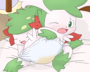 Rating: Explicit Score: 0 Tags: ambiguous_gender anthro bed blush bodily_fluids butt clothed clothing diaper digital_media_(artwork) duo e621 elemental_creature embarrassed eyes_closed flora_fauna flower flower_(anatomy) furniture generation_4_pokemon genital_fluids green_eyes happy head_flower inside land_forme_shaymin legendary_pokemon looking_back lying nintendo on_bed one_eye_closed open_mouth plant pokemon pokemon_(species) shaymin sky_forme_shaymin smile tears unclean_diaper urine used_diaper wadorigi watersports wearing_diaper wet_diaper wetting white_diaper window User: bunchy7s