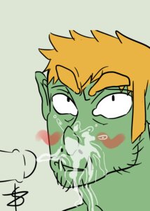 Rating: Explicit Score: 0 Tags: 2013 blush bodily_fluids cum cumshot duo e621 ejaculation erection facial_hair foreskin genital_fluids genitals green_body green_skin hair humanoid humanoid_genitalia humanoid_penis looking_up male male/male not_furry open_mouth orange_hair orc orgasm partially_retracted_foreskin penis simple_background suzuki-to User: bunchy7s