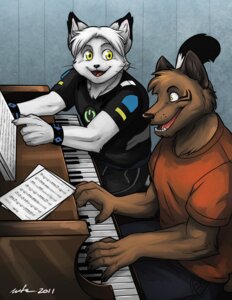 Rating: Safe Score: 0 Tags: 2011 anime_eyes anthro biceps black_nose bottomwear brown_body brown_fur brown_nose canid canine canis claws clothed clothing domestic_cat duo e621 felid feline felis fur hair hi_res inpu keyboard_instrument male mammal muscular muscular_male music musical_instrument open_mouth pants paws piano playing_music playing_piano sheet_music shirt short_hair smile substance_intoxication tail teeth text tongue topwear upright_piano wfa white_body white_fur white_hair wolf wristband yellow_eyes User: bunchy7s Rating: Safe Score: 0 Tags: 2011 anime_eyes anthro biceps black_nose bottomwear brown_body brown_fur brown_nose canid canine canis claws clothed clothing domestic_cat duo e621 felid feline felis fur hair hi_res inpu keyboard_instrument male mammal muscular muscular_male music musical_instrument open_mouth pants paws piano playing_music playing_piano sheet_music shirt short_hair smile substance_intoxication tail teeth text tongue topwear upright_piano wfa white_body white_fur white_hair wolf wristband yellow_eyes User: bunchy7s