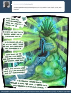 Rating: Safe Score: 0 Tags: arthropod chair changeling_(mlp) comic e621 english_text female friendship_is_magic furniture hasbro horn insect_wings my_little_pony pablofiorentino queen_chrysalis_(mlp) text throne tumblr url wings User: bunchy7s Rating: Safe Score: 0 Tags: arthropod chair changeling_(mlp) comic e621 english_text female friendship_is_magic furniture hasbro horn insect_wings my_little_pony pablofiorentino queen_chrysalis_(mlp) text throne tumblr url wings User: bunchy7s