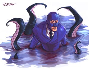 Rating: Safe Score: 0 Tags: accessory clothed clothing e621 male mask necktie solo spy_(team_fortress_2) suit team_fortress_2 tentacles tentaspy valve valve_corporation water zoroko User: bunchy7s
