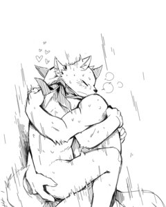 Rating: Explicit Score: 0 Tags: ^69 anal anal_sex anthro bandana black_and_white canine couple fox fur furry furry_only gay heart holding male monochrome penetration plain_background rule34 scarf white_background User: bunchy7s