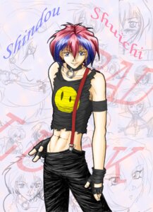 Rating: Explicit Score: 0 Tags: 1boy collar earrings gravitation male male_only midriff pink_hair rule34 shindou_shuichi solo User: bunchy7s Rating: Explicit Score: 0 Tags: 1boy collar earrings gravitation male male_only midriff pink_hair rule34 shindou_shuichi solo User: bunchy7s