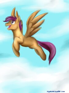 Rating: Safe Score: 0 Tags: 3:4 e621 equid equine feathered_wings feathers female feral friendship_is_magic hasbro mammal my_little_pony mythological_creature mythological_equine mythology orange_body orange_feathers pegasus scootaloo_(mlp) solo tail wings yay_wewaa User: bunchy7s
