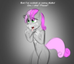 Rating: Explicit Score: 0 Tags: equine female feral friendship_is_magic lil'_miss_jay my_little_pony pink_hair rule34 smooth_skin sweetie_belle_(mlp) unicorn User: bunchy7s