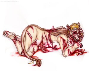 Rating: Explicit Score: 0 Tags: 2009 5:4 banka blonde_hair blood blood_puddle bodily_fluids disembowelment e621 empty_eye_socket felid female gore gore_focus guts hair intestines lion mammal mutilation organs pantherine self-harm short_hair simple_background solo tail unsocketed_eye white_background User: bunchy7s