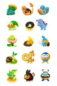 Rating: Safe Score: 0 Tags: 2:3 ambiguous_gender anthro blue_body blue_skin brown_eyes bulbasaur charmander chikorita chimchar cyndaquil dessert doughnut e621 eyes_closed feral fire flaming_tail food generation_1_pokemon generation_2_pokemon generation_3_pokemon generation_4_pokemon generation_5_pokemon goruti green_body green_eyes grey_eyes group hi_res large_group mudkip nintendo orange_body orange_skin oshawott pastry piplup pokemon pokemon_(species) red_eyes shell simple_background snivy squirtle starter_trio tail tepig torchic totodile treecko turtwig white_background User: bunchy7s