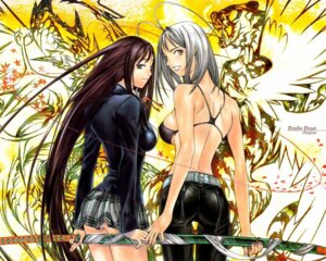 Rating: Questionable Score: 0 Tags: 2girls antenna_hair arms_behind_back ass back belt bikini_top black_hair breasts dragon female female_only from_behind green_eyes grey_eyes human katana large_breasts leather_pants long_hair looking_back multiple_females multiple_girls nail_polish natsume_aya natsume_maya no_visible_genitalia nodachi oh!_great panties plaid rule34 scabbard school_uniform serafuku sheathed_sword short_hair sideboob silver_hair skirt skull smile sword tartan tenjou_tenge underwear very_long_hair voluptuous weapon white_hair white_panties yellow_eyes User: bunchy7s