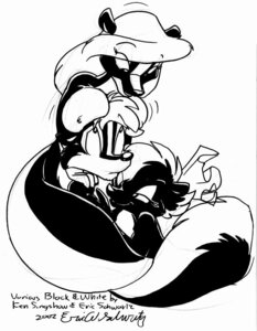 Rating: Questionable Score: 0 Tags: 2002 4_fingers accessory anthro bedroom_eyes big_breasts black_and_white black_body black_fur black_hair boob_hat breasts e621 english_text eric_schwartz female fingers fluffy fluffy_tail fur graphite_(artwork) group guide_lines hair hair_accessory hair_ribbon hand_on_chest hand_on_shoulder head_between_breasts line_art long_hair looking_at_another looking_at_partner looking_down looking_down_at_another looking_up looking_up_at_another male male/female mammal mephitid mixed_media monochrome motion_lines multicolored_hair narrowed_eyes naturally_censored nipple_tuft nude ribbons seductive short_hair signature simple_background skunk smile smiling_at_another stacey_skunkette stinken_(ken_singshow) tail text tracey_tailor traditional_media_(artwork) tuft two_tone_hair two_tone_tail white_background white_body white_fur white_hair User: bunchy7s