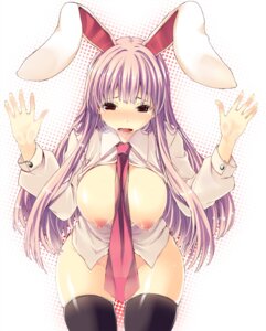 Rating: Questionable Score: 0 Tags: 1girls animal_ear areolae black_legwear black_thighhighs blush bottomless breasts breasts_out bunny_ear female highres hips kaneru long_hair naked_shirt necktie new_year nipples no_bra no_panties nose_blush open_mouth pubic_hair purple_hair pussy red_eyes reisen_udongein_inaba rule34 see-through skindentation solo tearing_up thigh_gap thighhighs touhou translation_request wide_hips User: bunchy7s