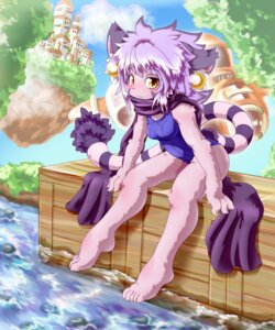 Rating: Safe Score: 0 Tags: 5:6 airedale anthro barefoot biped blush clothing cloud cyberconnect2 e621 ear_piercing elh_melizee feet felid felineko female floating_island fur grey_hair hair hi_res little_tail_bronx mammal markings outside piercing pink_body pink_fur scarf school_swimsuit sitting sky solatorobo solo striped_markings striped_tail stripes swimwear tail tail_markings u_q_ya water User: bunchy7s