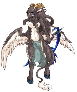 Rating: Safe Score: 0 Tags: 5:6 anthro baphomet_(deity) biped blue_eyes bovid bovid_horn breasts caprine caprine_demon caprine_horn clothed clothing deity demon e621 feathered_wings feathers featureless_breasts female goat goat_demon goat_horn grey_hair hair hooves horn long_hair looking_at_viewer mammal melee_weapon pelvic_curtain polearm scythe simple_background sirokura solo standing tail tail_tuft topless tuft weapon white_background wings User: bunchy7s Rating: Safe Score: 0 Tags: 5:6 anthro baphomet_(deity) biped blue_eyes bovid bovid_horn breasts caprine caprine_demon caprine_horn clothed clothing deity demon e621 feathered_wings feathers featureless_breasts female goat goat_demon goat_horn grey_hair hair hooves horn long_hair looking_at_viewer mammal melee_weapon pelvic_curtain polearm scythe simple_background sirokura solo standing tail tail_tuft topless tuft weapon white_background wings User: bunchy7s