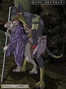 Rating: Explicit Score: 0 Tags: 3_toes anthro anthro_on_anthro black_body black_fur bottomless cave claws cloak clothed clothing dark_nek0gami digitigrade duo e621 erection everquest feet female fur genitals gnoll grey_body grey_eyes grey_fur hyena knot male male/female mammal melee_weapon penis polearm raised_tail ratonga red_eyes robe rodent sex shoulder_guards staff striped_hyena tail toes tongue weapon yellow_body yellow_fur User: bunchy7s